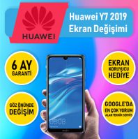 Huawei y7 2019 kırık ekran değişimi